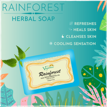 Vganic Herbal Rainforest Soap: Revitalize Your Skin with Nature's Botanicals